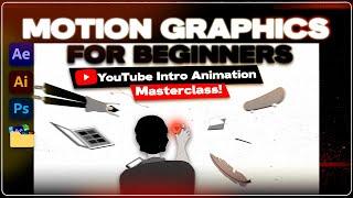 How to Animate a Stunning YouTube Intro  - Motion Design Beginner's Tutorial