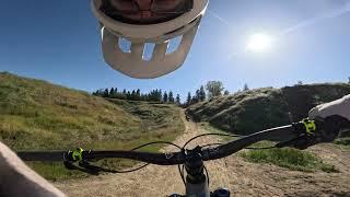 MTB jump practicing Fresno CA.