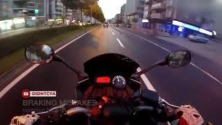 Quick overview of Motorcycle Braking Mistakes ( 1 minute with examples  )