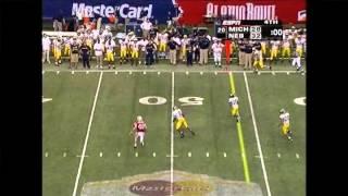 Valero Alamo Bowl Top 20 Plays - Michigan-Nebraska "The Game is Not Over Yet" (2005)