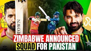 Zimbabwe Announced their Squad for Pakistan Series | Pakistan vs Zimbabwe 2024 | Cricket News |