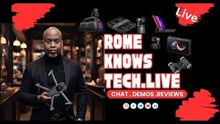 Rome knows tech Livestream Jun 15h