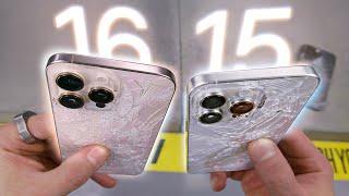 iPhone 16 Pro Max vs 15 Pro Max DROP Test! 50% Tougher Glass?