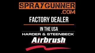 Harder and Steenbeck Airbrush Factory Dealer in the USA: SPRAYGUNNER.COM huge stock, full support