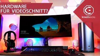 Welche HARDWARE braucht man für VIDEOSCHNITT und Content Creation?