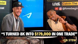 His BIGGEST Forex Trade Ever!! I Turned 8k into $179,000