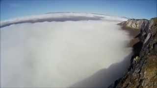 Mountain, clouds... Vortex racer, ImmersionRC, FPV drone