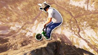 I Jumped From The HIGHEST CLIFF On a MINI BMX | Riders Republic