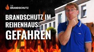 Fehler beim Brandschutz im Doppel- oder Reihenhaus!