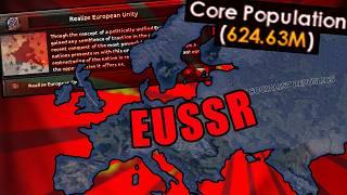 COMMUNIST EU IS THE STRONGEST FORMABLE NATION IN HOI4!