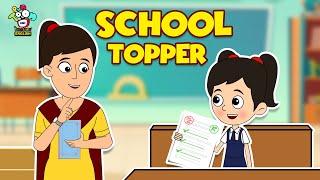 School Topper | Scholar Chinki | English Moral Stories | English Animated | English Cartoon