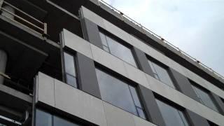 Ductal cladding for curtain wall - Atrium building