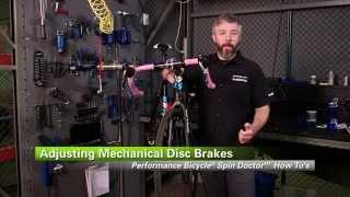 How To Adjust Mechanical Disc Brakes by Performance Bicycle