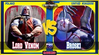 SF6 Lord_Venom (JP) VS Broski (A.K.I) Masterz TV
