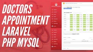 Booking management system - Doctor Appointments - php mysql laravel