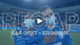 ⏮ Recap KAA Gent - KRC Genk (MD18 2021-2022)