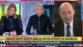 CONFRUNTARE INTRE DAN DIACONESCU SI TRAIAN BASESCU - Realitatea TV