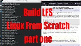 Build LFS Linux From Scratch tutorial part one - January 2023 - 30894961