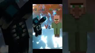 Warden Vs all Mobs, Entities And The Creator of Minecraft #shorts #despacito #music @RMR259