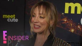 Kaley Cuoco Talks Chemistry With Pete Davidson in Meet Cute | E! Insider