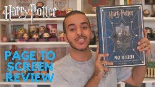 HARRY POTTER - PAGE TO SCREEN: BOOK REVIEW