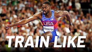 Olympic Gold Medalist Rai Benjamin Breaks Down His Winning Workout | Train Like | Men's Health