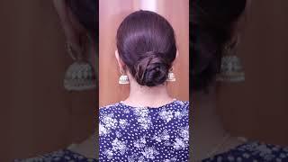 Timeless Beauty  The Art of Gajra Hairstyles | 1 Minute Gajra Hairstyle For Wedding/ Festival