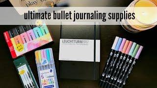 Bullet Journaling Supplies | The Ultimate Kit