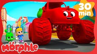 Monster Truck Madness | Morphle | Cars, Trucks & Vehicles Cartoon | Moonbug Kids