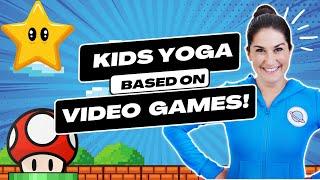 Kids Yoga for Gamers! Minecraft, Mario & More Yoga! - LIVE 