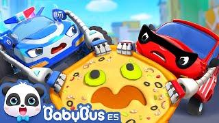 La Pizza Se Escapa | Camión de Monstruo | Videos para Niños | BabyBus en Español