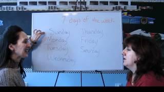 Lesson 41 - Days of the Week - Learn English with Jennifer