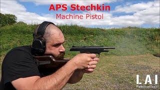 APS Stechkin : full automatic shooting (with slow motion)