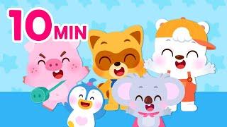 Lotty Friends Theme Song Compilation| 10min Compilation | For Kids | Lotty Friends