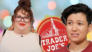 Kristin & Jen TRY EVERY NEW TRADER JOE'S ITEM For December | PART 2 | Kitchen & Jorn