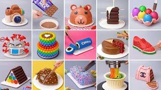 1000+ Oddly Satisfying Rainbow Cake Decorating Compilation | So Yummy Chocolate Cake Hacks Tutorials