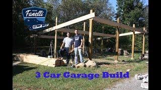 Fanelli Brothers 3 Car Garage Build Under $3k