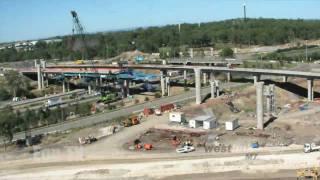 Time-lapse construction Westlink M7 Light Horse Interchange by Eon-FX