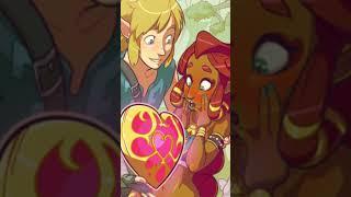 Breath of the Wild Link+Riju Edit~What If (I Told You I Like You) |#Shorts