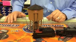 BroadWay Limited Operating Water Tower With Sound On TrainWorldTV