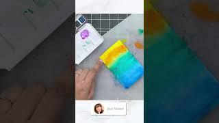 Create Easy Watercolor Background #altenew #papercrafting #cardmaking