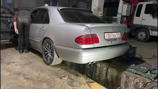 Custom muffler Brabus for Mercedes Benz W210/Глушитель Брабус для Мерседес 210