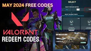 Valorant Redeem Codes May 2024