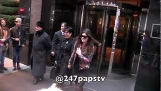 Kendall & Kylie showing "No Love to Their Fan's" in NYC