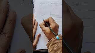 Cursive Writing | Writing Capital and Small Alphabets| Alphabets in Cursive Letters #shorts