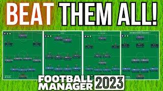 How to DESTROY All The Popular Formations in FM23! (Works For FM24)