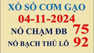 Soi cầu XSMB 04/11/2024| Dự đoán XSMB hôm nay chính xác 100| Nuôi lô XSMB| Soi cầu cơm gạo