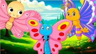 Enchanting Butterfly Counting Song for Kids | Learn to Count with Colorful Butterflies