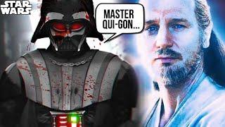 The ONLY Time Qui-Gon's Force Ghost Spoke With Darth Vader - Star Wars Explained