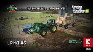 Lipinki/#6/Starting Construction Of A New Machine Shed/Forestry/Contracts/FS25 4K Timelapse